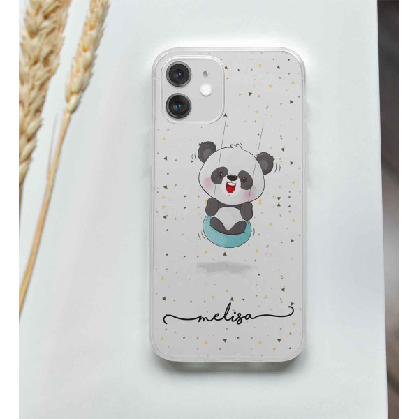 Panda Tasarımlı Telefon Kılıfı (Sadece iPhone Modelleri)