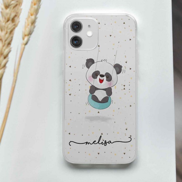 Panda Tasarımlı Telefon Kılıfı (Sadece iPhone Modelleri)