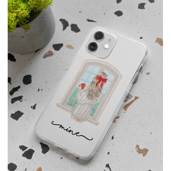 Penceredeki Kız Telefon Kılıfı (Sadece iPhone Modelleri)