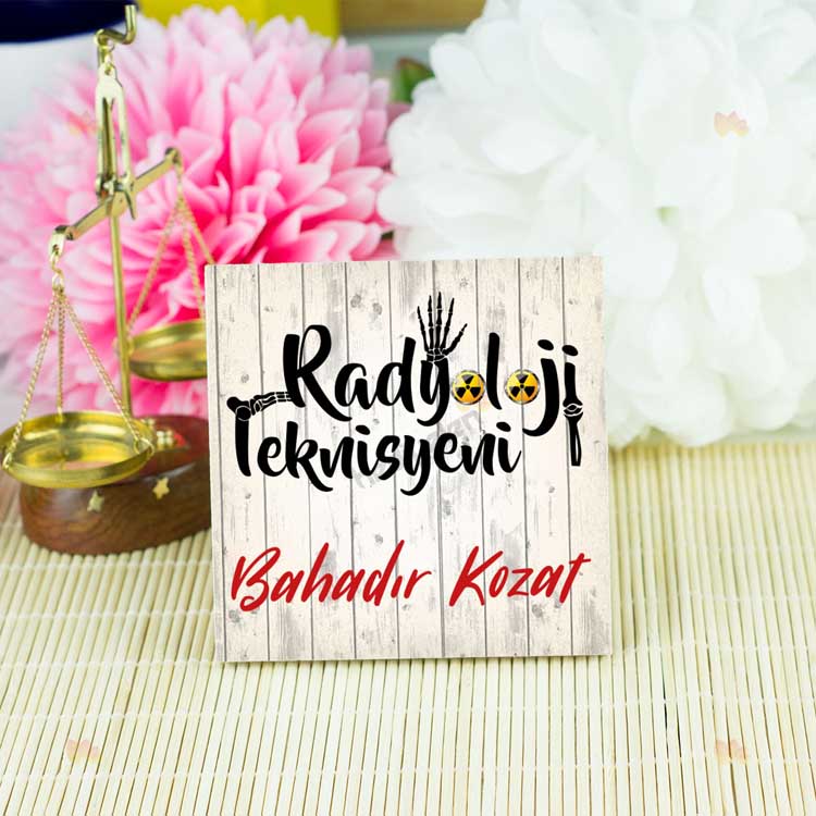 Radyoloji Teknisyeni Kupa Bardak - Kırmızı