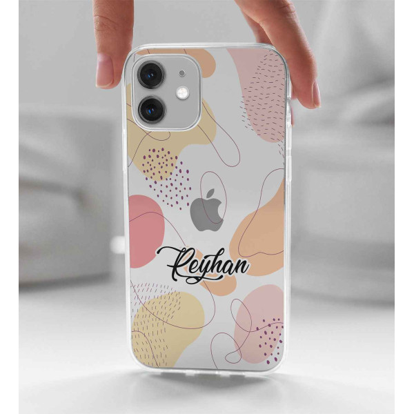 Renkli İsme Özel Telefon Kılıfı (Sadece iPhone Modelleri)