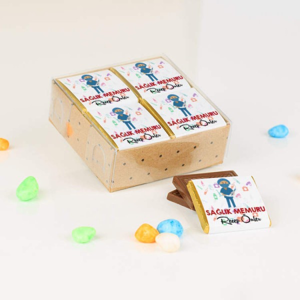 Sağlık Memuru Hediye Çikolata