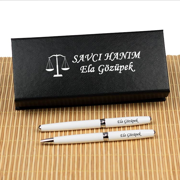 Savcı Hanım Lüks Kalem Set