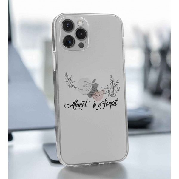 Sevgililere Özel İsimli Telefon Kılıfı (Sadece iPhone Modelleri)