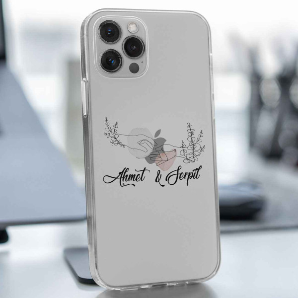 Sevgililere Özel İsimli Telefon Kılıfı (Sadece iPhone Modelleri)