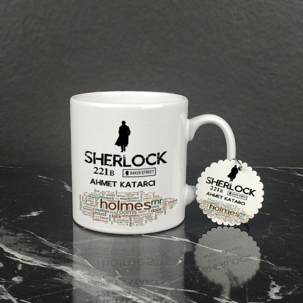 Sherlock Kupa Bardak ve Anahtarlık Set