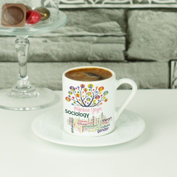 Sosyoloji Modern Tasarım Kahve Fincanı