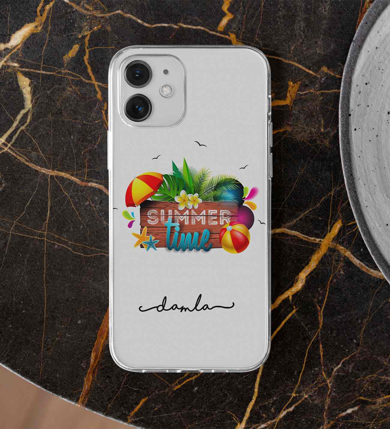 Summer Time İsimli Telefon Kılıfı (Sadece iPhone Modelleri)