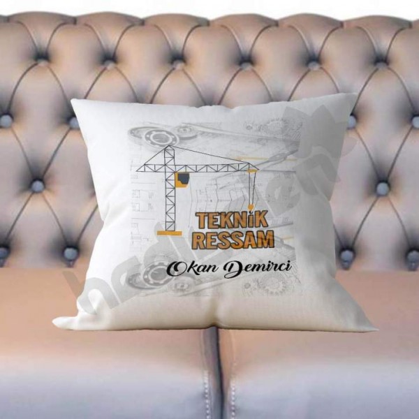 Teknik Ressam Yastık
