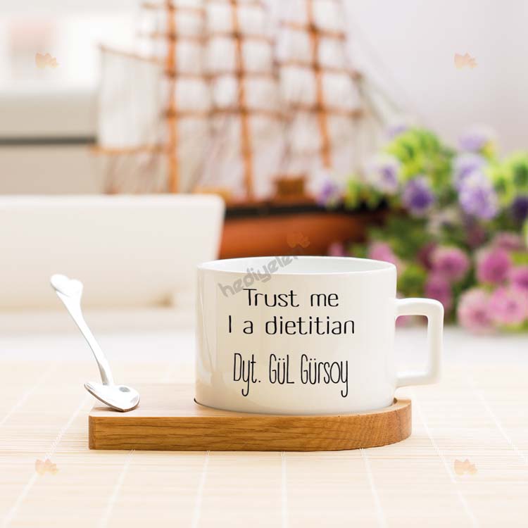 Trust Me A I Dietitian Stantlı Fincan