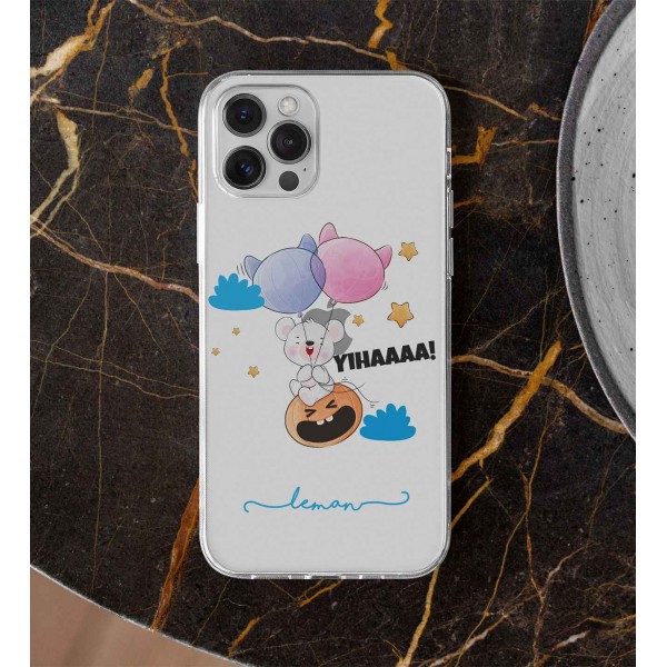 Uçan Ayı Telefon Kılıfı (Sadece iPhone Modelleri)