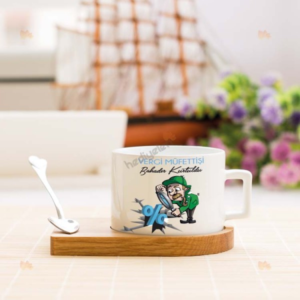 Vergi Müfettişi Stantlı Fincan