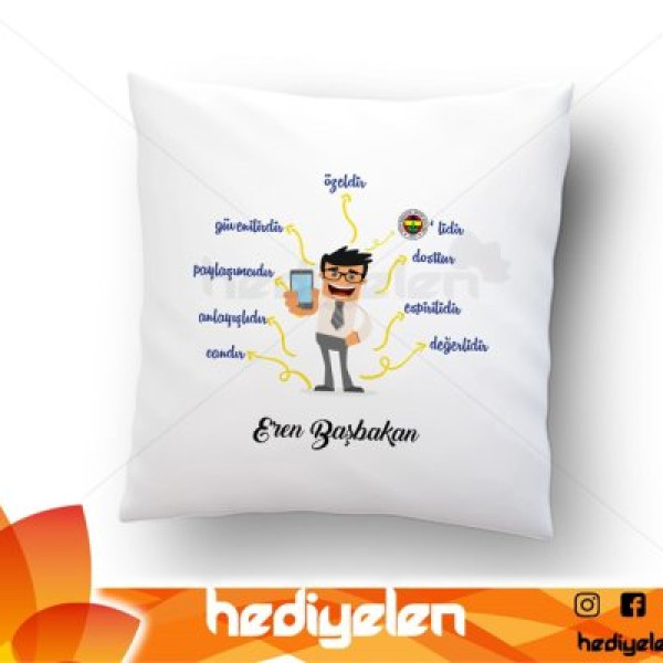 Yastık - Arkadaş Tasarımlı